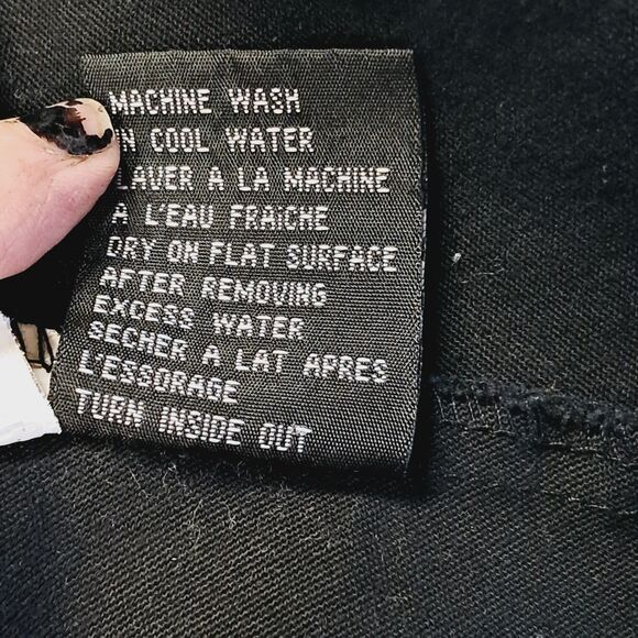 Tripp Black Double Corset Front Garter Guns Mini Skirt Rare Y2k M L Vtg Goth - Picture 13 of 16